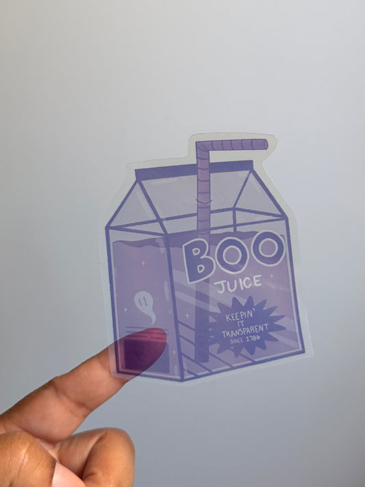 Boo Juice Sticker