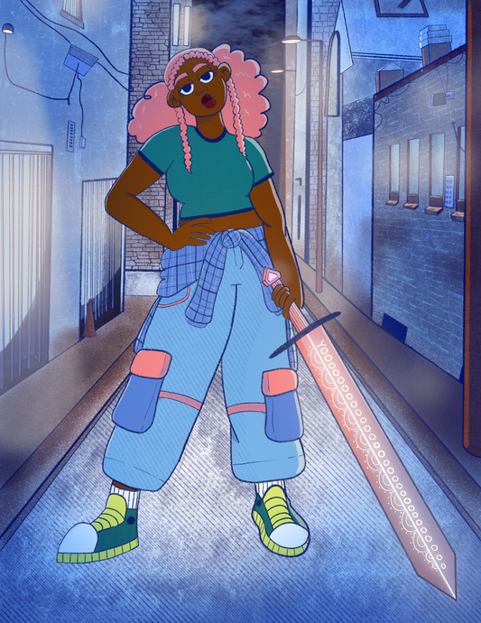 Sword Sorceress Print