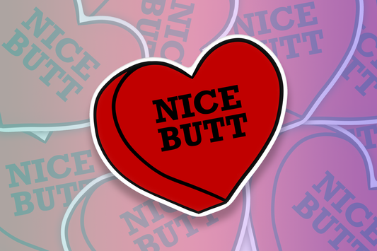 Nice Butt Sticker