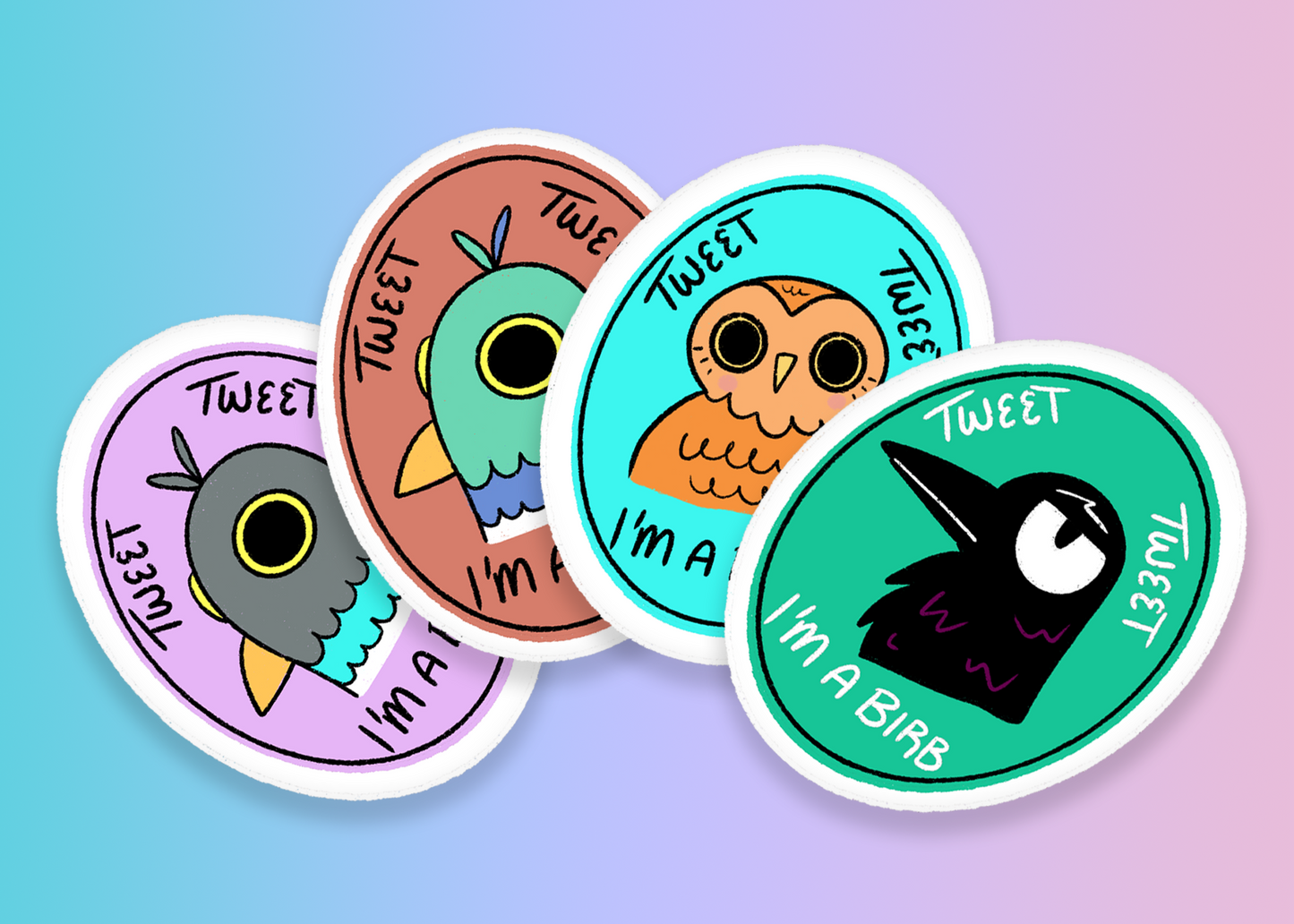 Birb Stickers