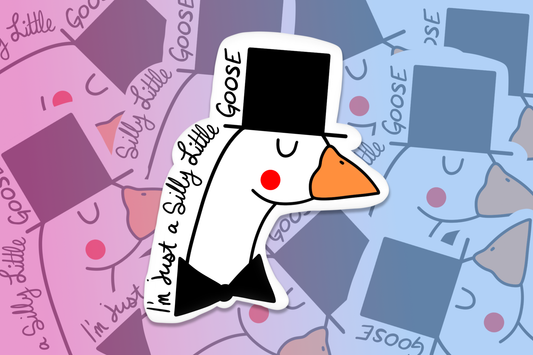 Silly Goose Sticker