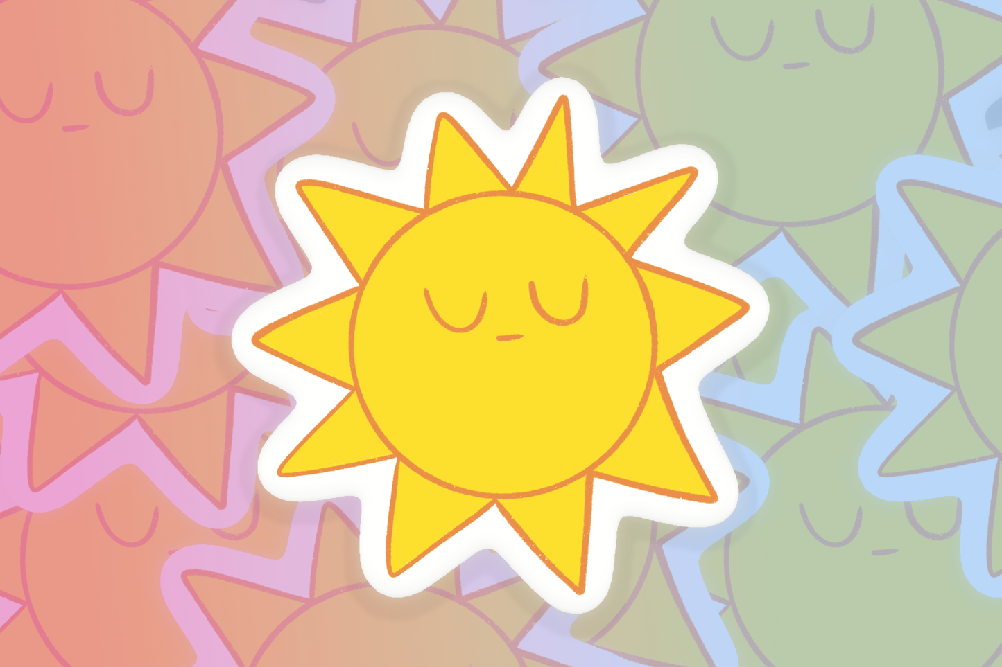 Sunny Sticker