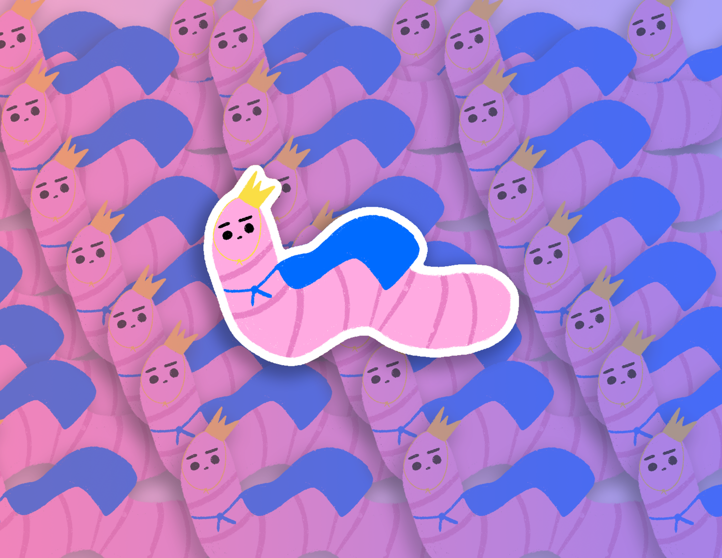 Just A Little Guy But Super Sticker