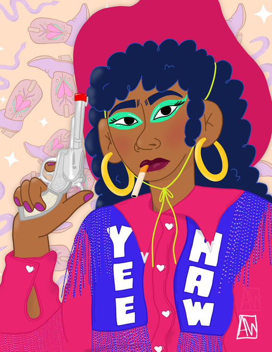 Yee Haw Print